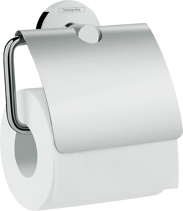 Hansgrohe Logis Universal Toilettenpapierhalter mit Deckel chrom