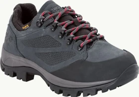 Jack Wolfskin Rebellion Texapore Low grau/rot (Damen)