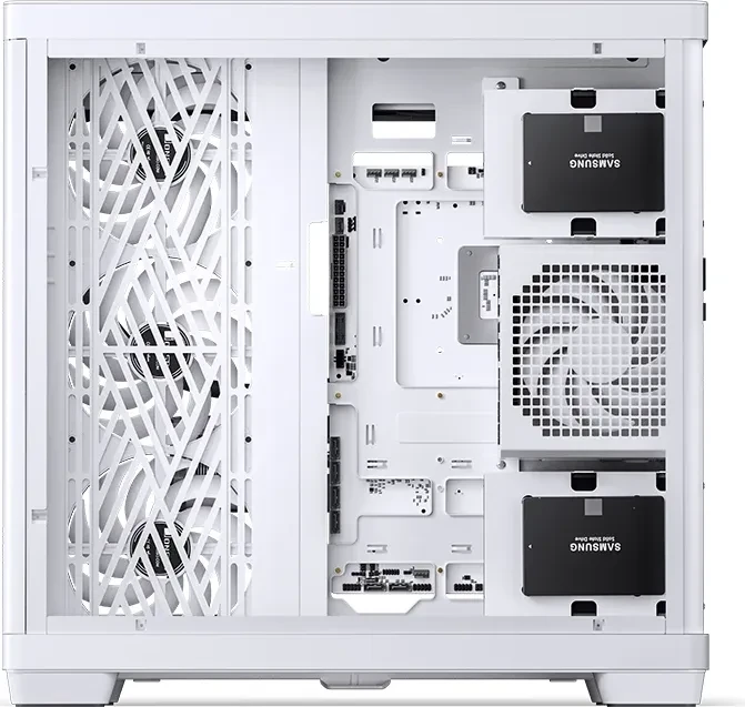 Jonsbo TK-4 White, Glasfenster
