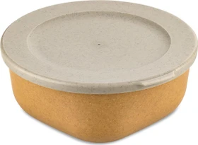 koziol Connect Box 0.7 mit Deckel Speisegefäß 700ml nature wood