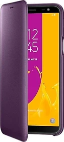 Samsung Wallet Cover für Galaxy J6 (2018) violett