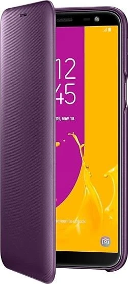 Samsung Wallet Cover für Galaxy J6 (2018) violett