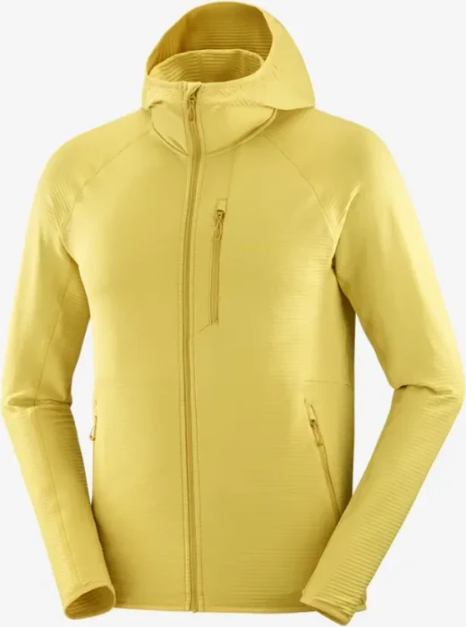 Salomon Essential Lightwarm Hooded Jacke cress green (Herren)