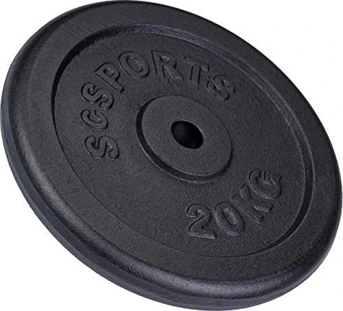 ScSports Gusseisen Hantelscheibe 20kg