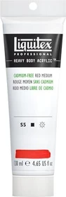 Liquitex Professional Heavy Body Acrylic cadmium-free red medium, 138ml