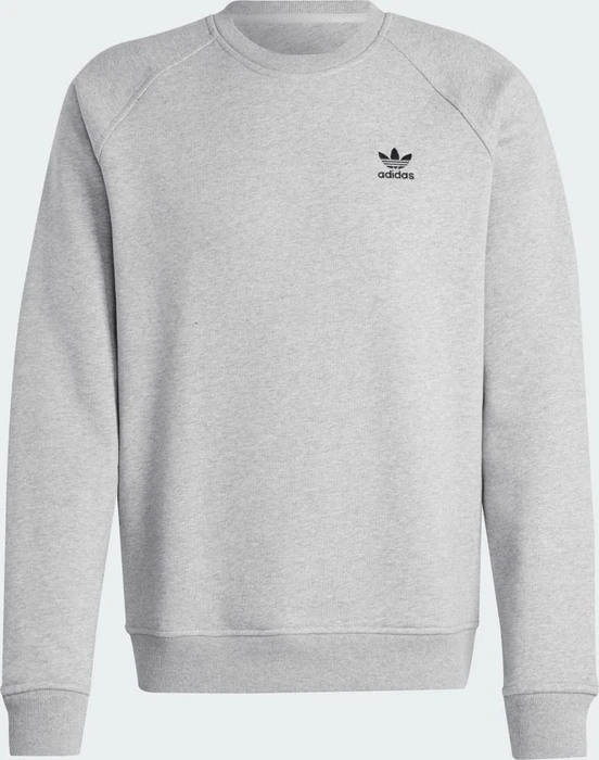 adidas Trefoil Essentials Sweatshirt medium grey heather (Herren)