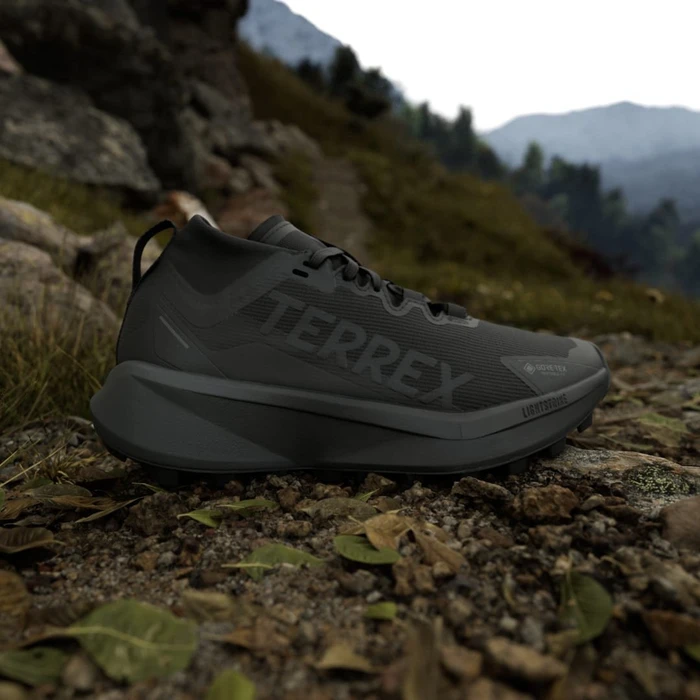 adidas Terrex Agravic GTX Trail core black/grey six (Damen)
