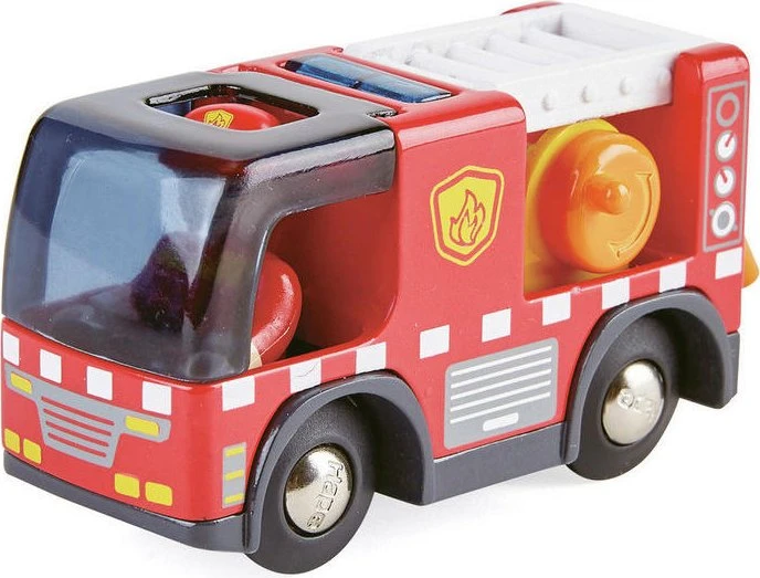 Hape Feuerwehrauto mit Sirene (E3737)