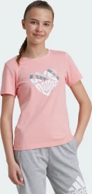 adidas Xpress Street Jam Graphic T-Shirt kurzarm semi pink spark (Junior)