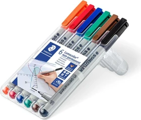 Staedtler Lumocolor 316 non-permanent sortiert, 6er-Set