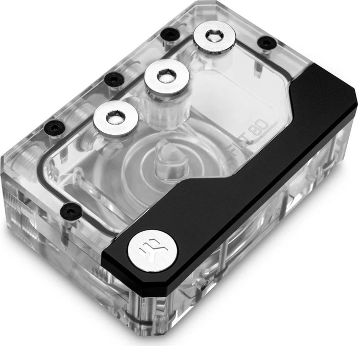 EK Water Blocks Quantum Line EK-Quantum Kinetic FLT 80 DDC PWM D-RGB, Acryl, mit Pumpe