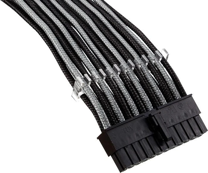 Phanteks Verlängerungskabel Kit für Netzteile, schwarz/grau, 500mm