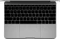 Apple MacBook 12, Space Gray, Core m5-6Y54, 8GB RAM, 512GB SSD, DE [2016] Vorschaubild