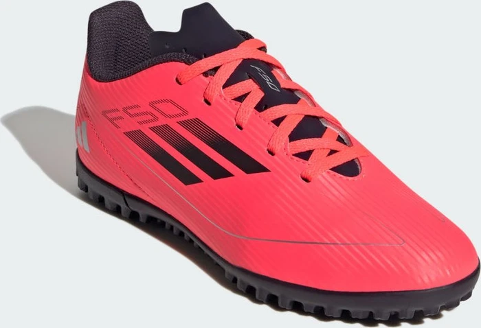 adidas F50 Club TF turbo/aurora black/platinum metallic (Junior)