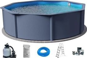 Summer Fun California Stahlwandpool rund 350x120cm
