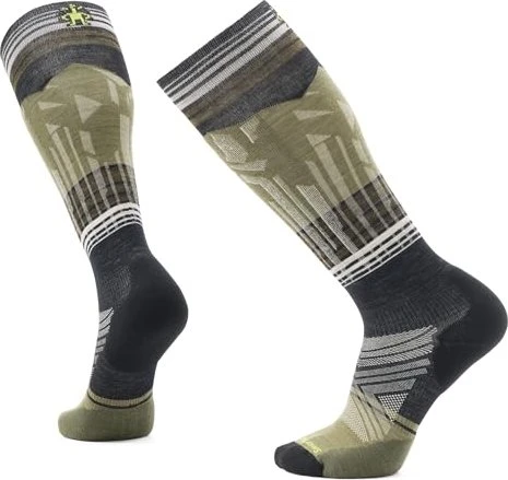 Smartwool Targeted Cushion OTC Summit Shot Skisocken schwarz