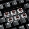 Perixx Periboard-322 Large Trackball Mechanical Backlit Keyboard schwarz, Kailh BROWN, USB, US Vorschaubild