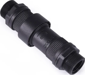 Alphacool HF Schnellverschluss Kupplung Set G1/4" IG/IG Schottverschraubung, schwarz