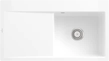 Villeroy & Boch Subway Style 50 flat Einbau Becken rechts weiß alpin