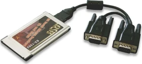 Exsys 2x seriell, Cardbus (EX-1352)