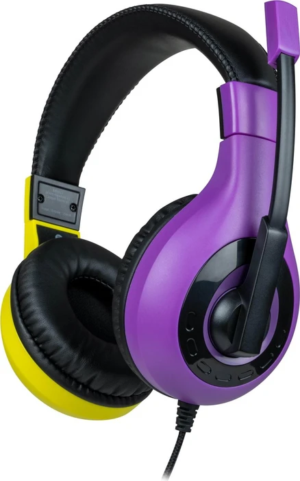 BigBen Stereo Gaming Headset V1 für Switch violett/gelb