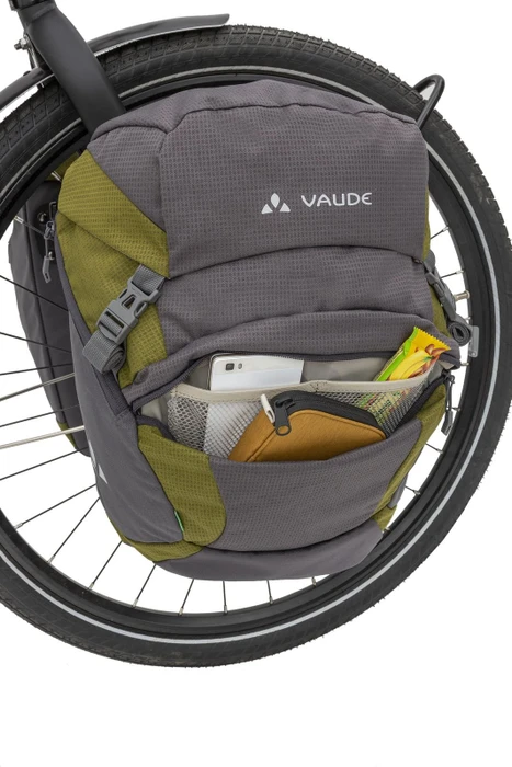 Vaude OnTour Front Gepäcktasche iron/bamboo
