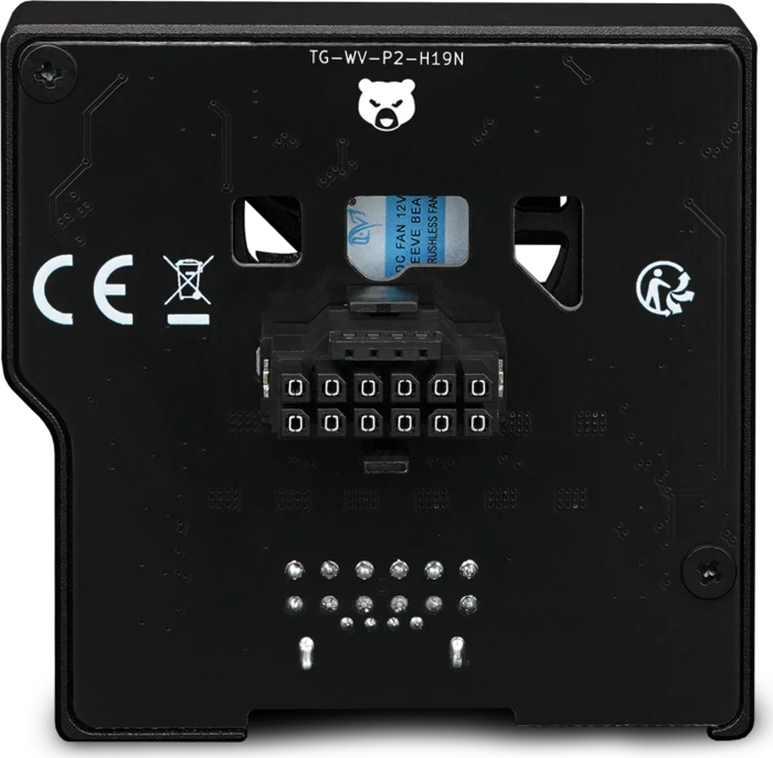 Thermal Grizzly WireView Pro II GPU Normal, 90°, 12V-2x6, Sense-Pins an der Oberseite, schwarz