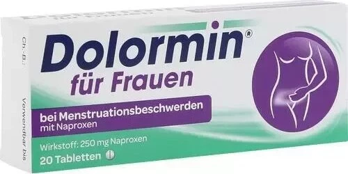 Dolormin für Frauen Tabletten, 20 Stück