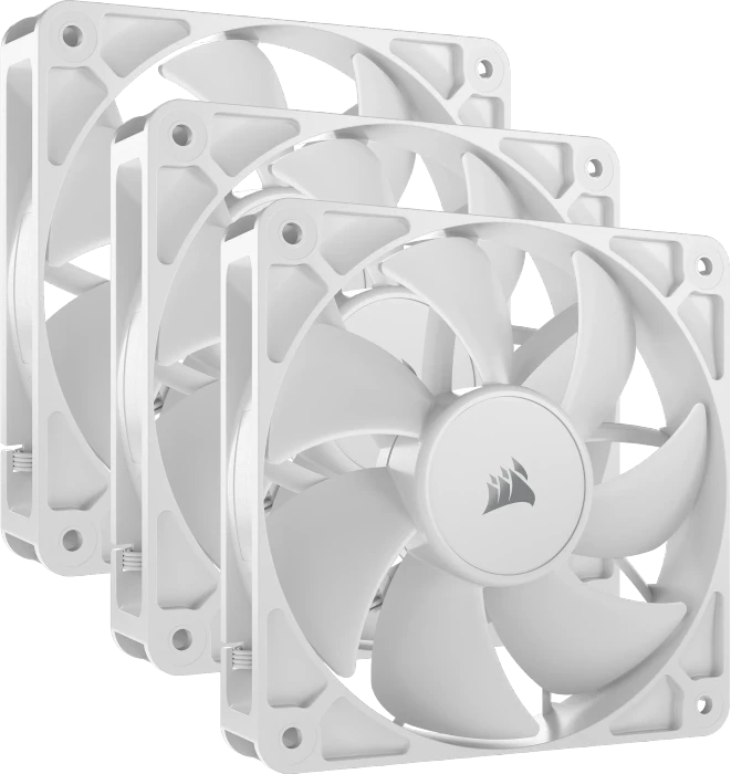 Corsair RS Series RS120, weiß, 120mm, 3er-Pack