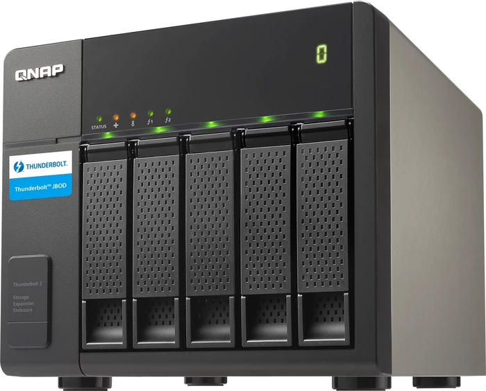 QNAP TX-500P, Thunderbolt 2 / Mini DisplayPort 1.2