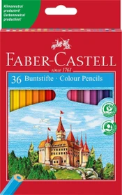 Faber-Castell Classic Colour Buntstift sortiert, 36er-Set