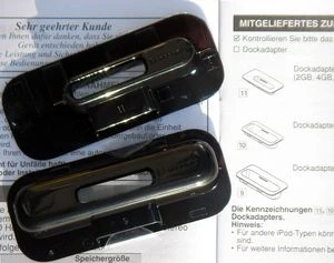 Panasonic SH-PD10 iPod Dockingstation schwarz
