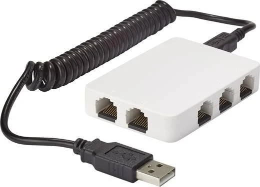 Renkforce Superslim Desktop Switch, 5x RJ-45