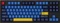 Keychron OEM Dye-Sub Keycap-Set Beach - Version B, Kunststoff (PBT), Beach, blau/gelb, 114 Tasten, ANSI-US Vorschaubild