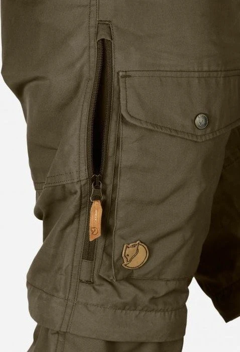 Fjällräven Gaiter No.1 Zip-Off Hose lang dark olive (Damen)