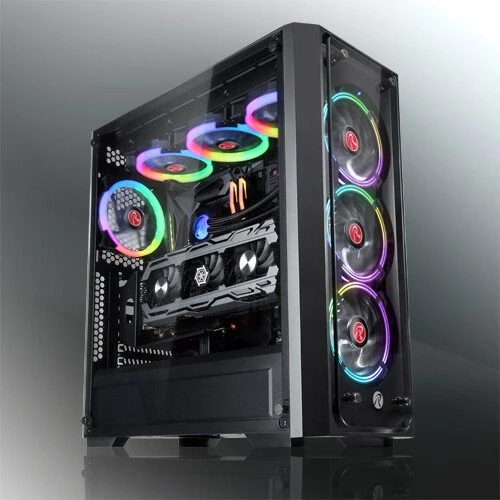 Raijintek Ponos TG, Glasfenster