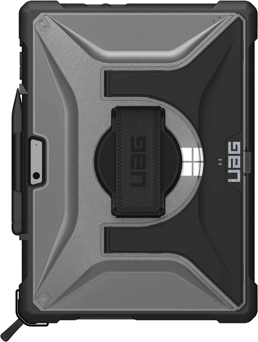 UAG Plasma Handstrap Case Microsoft Surface Pro 9 ice schwarz/transparent
