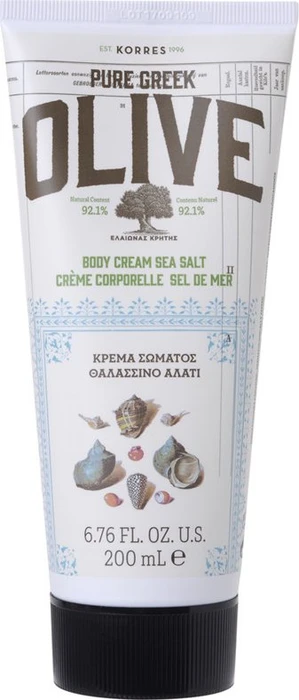 Korres Pure Greek Olive & Sea Salt Körpercreme, 200ml