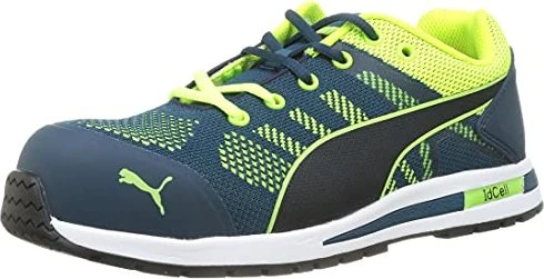 Puma Elevate Knit Low S1P Sicherheitsschuhe grün