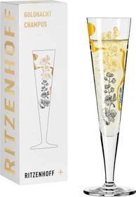 Ritzenhoff Goldnacht Champagnerglas von Concetta Lorenzo 205ml