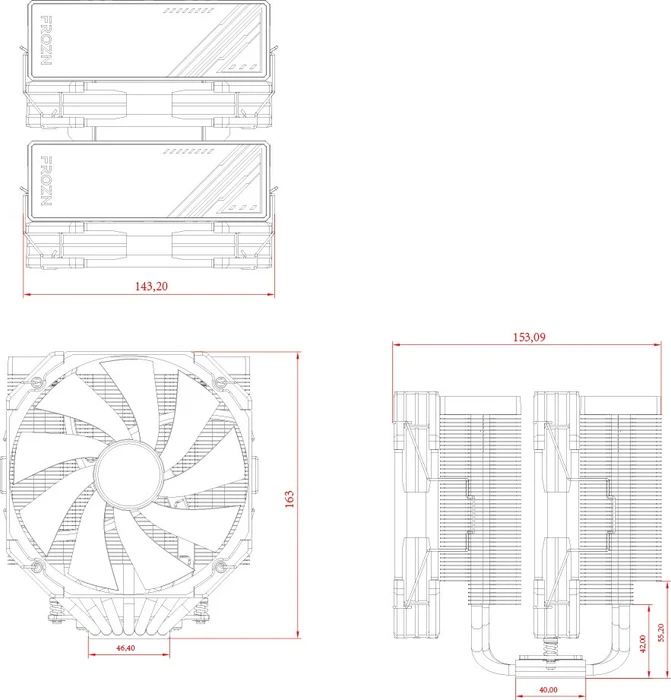 ID-Cooling Frozn A720 Black