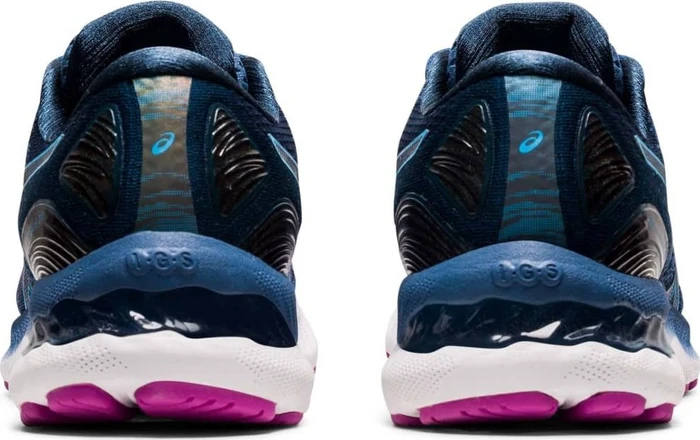 Asics Gel-Nimbus 23 grand shark/digital aqua (Damen)