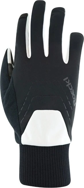 Roeckl Rofan 3 Fahrradhandschuhe schwarz/weiß