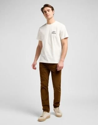 Lee Relaxed Graphic T-Shirt kurzarm ecru (Herren)