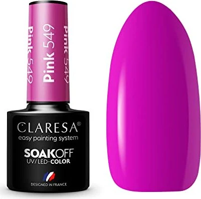Claresa UV-Nagellack Pink
