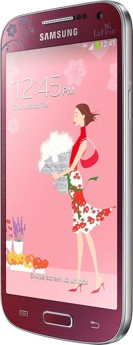 Samsung Galaxy S4 Mini Value Edition i9195i La Fleur rot