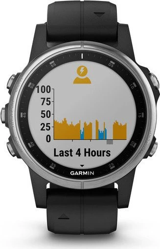 Garmin Fenix 5S Plus silber/schwarz
