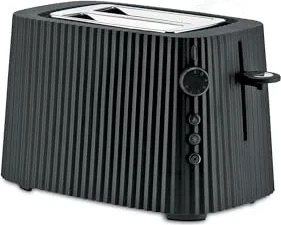 Alessi Plissé Toaster schwarz