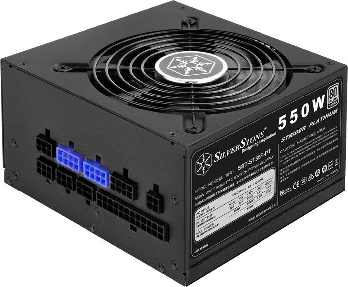 SilverStone Strider Platinum PT Series 550W, ATX 2.4