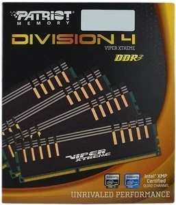Patriot Viper Xtreme Division 4 UDIMM 16GB Kit, DDR3-2133, CL9-11-10-27